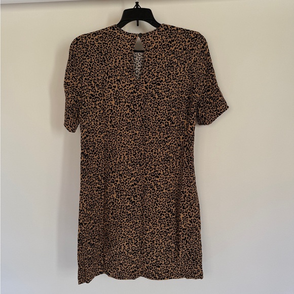Reformation Leopard Print Mini Dress - Picture 3 of 5